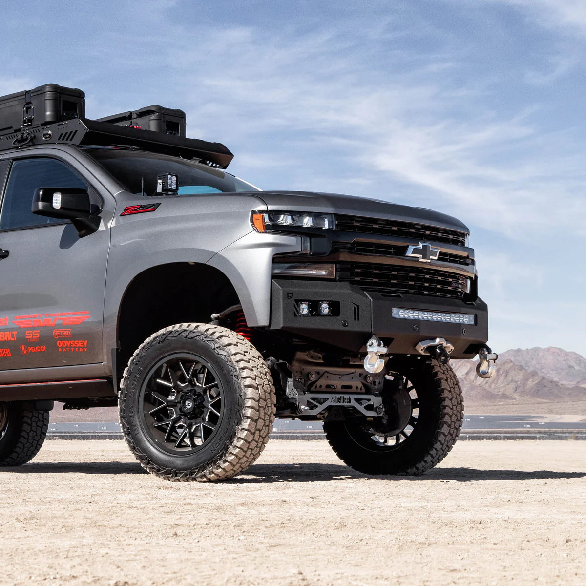 2019-2021 CHEVROLET SILVERADO 1500 OCTANE WINCH BUMPER Front View