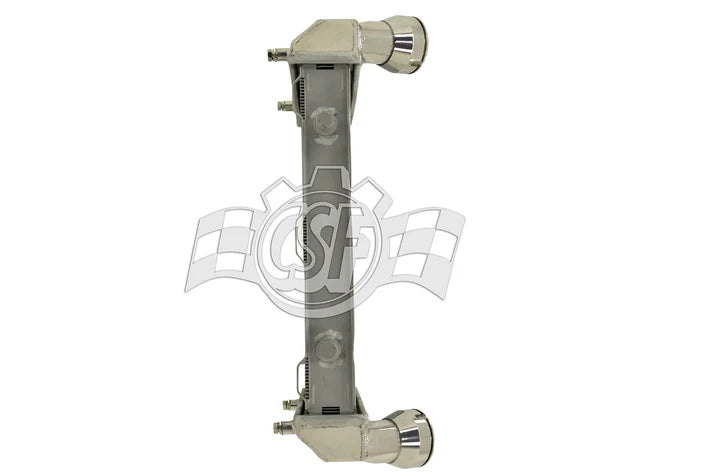 Porsche 996 Turbo / GT2 / GT3 / 997 Turbo / GT2 (Left) All-Aluminum Radiator Front View