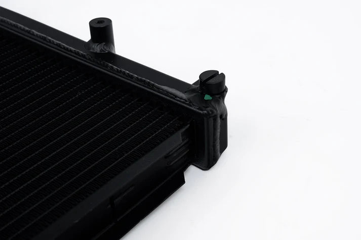 08-14 Subaru WRX / STI / 15-21 Subaru WRX 2-Row 42mm Race-Spec Radiator Front View