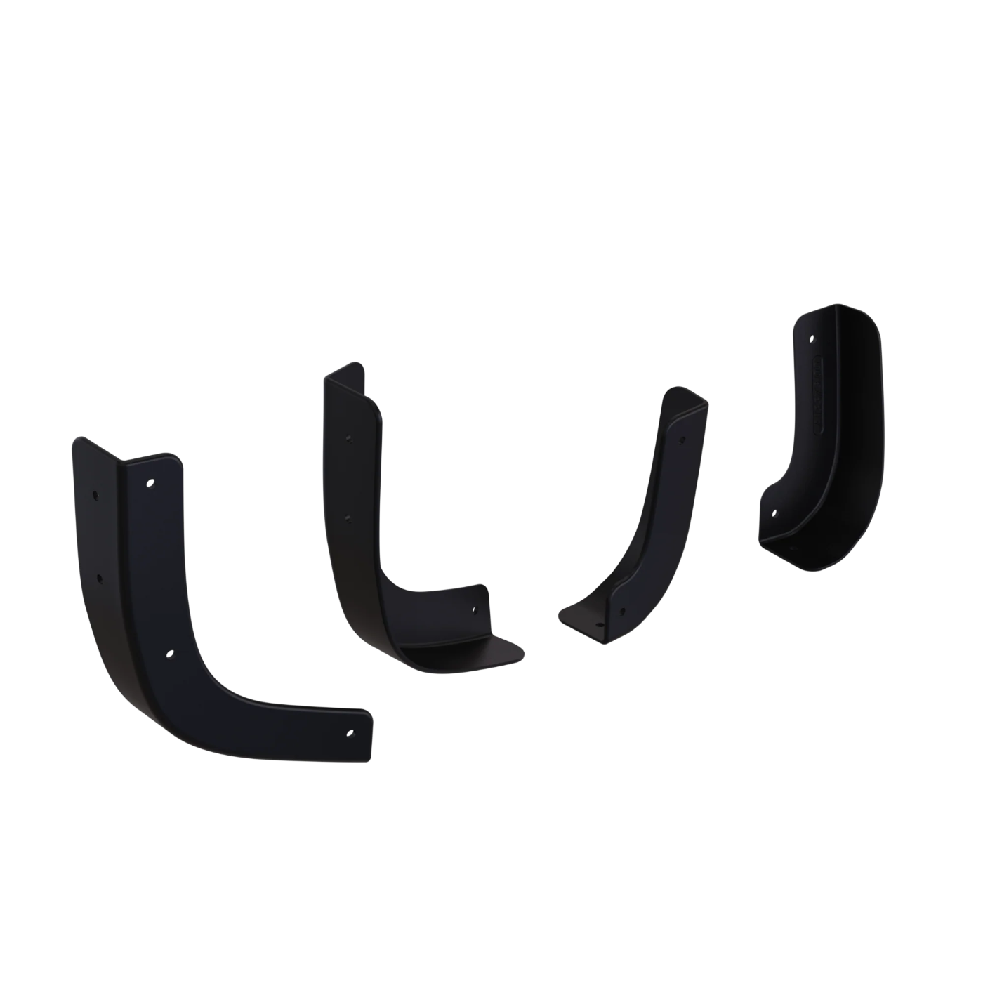 '19-24 Silverado 1500 Factory Mud Flap Delete Kit Front View