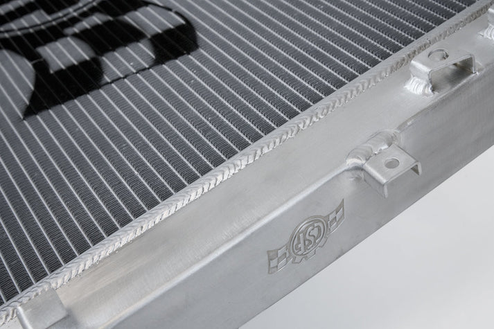 Audi B5 A4 1.8T High-Performance All-Aluminum Radiator Front View