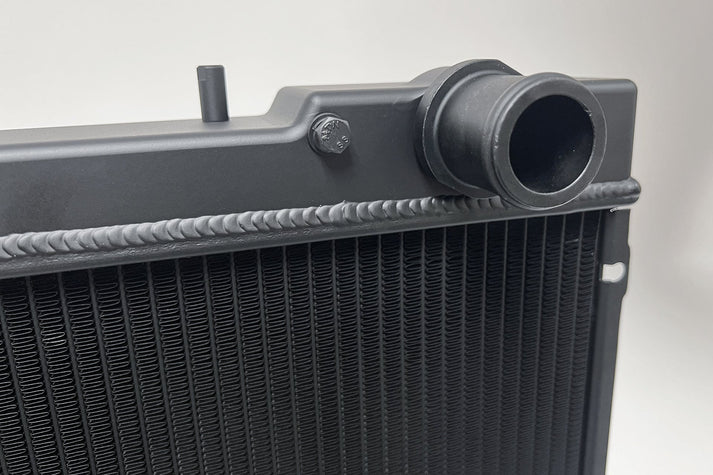 R32 Skyline GT-R/GTS Full Billet Aluminum High-Performance Radiator Front View