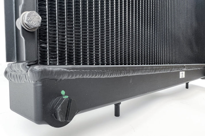 R32 Skyline GT-R/GTS Full Billet Aluminum High-Performance Radiator Front View