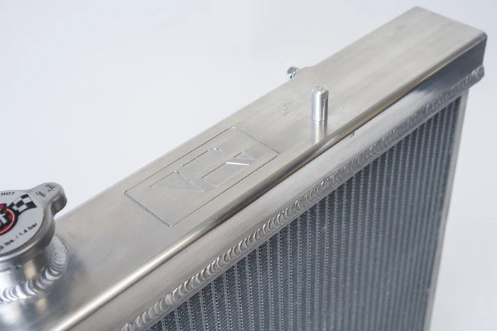 R32 Skyline GT-R/GTS Full Billet Aluminum High-Performance Radiator Front View