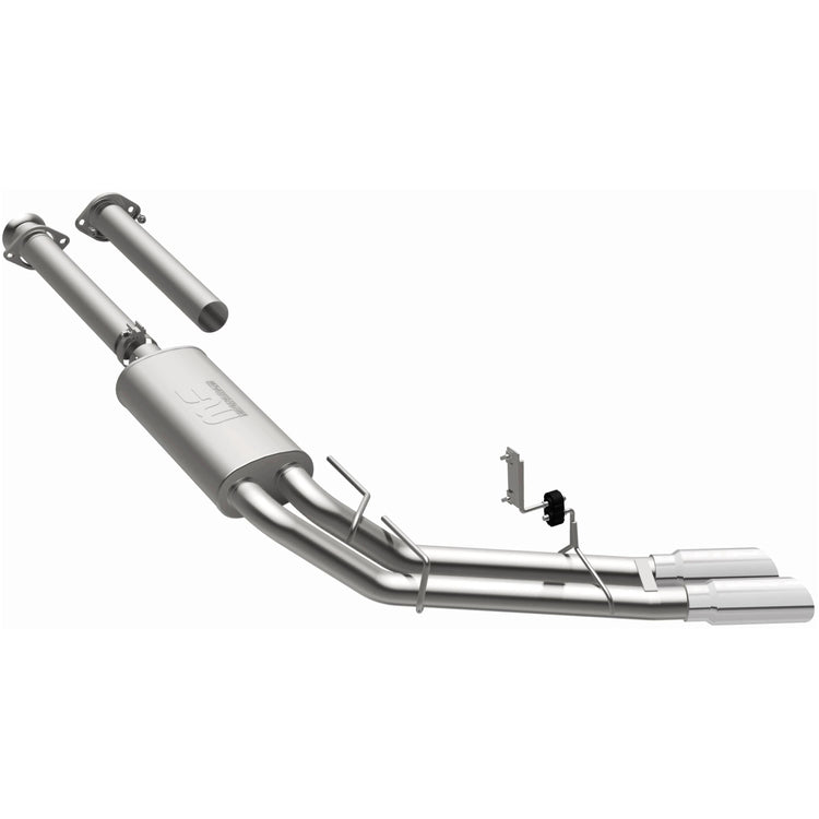 MagnaFlow 2015-2025 Ford F-150 Street Series Cat-Back Performance Exhaust System Front View