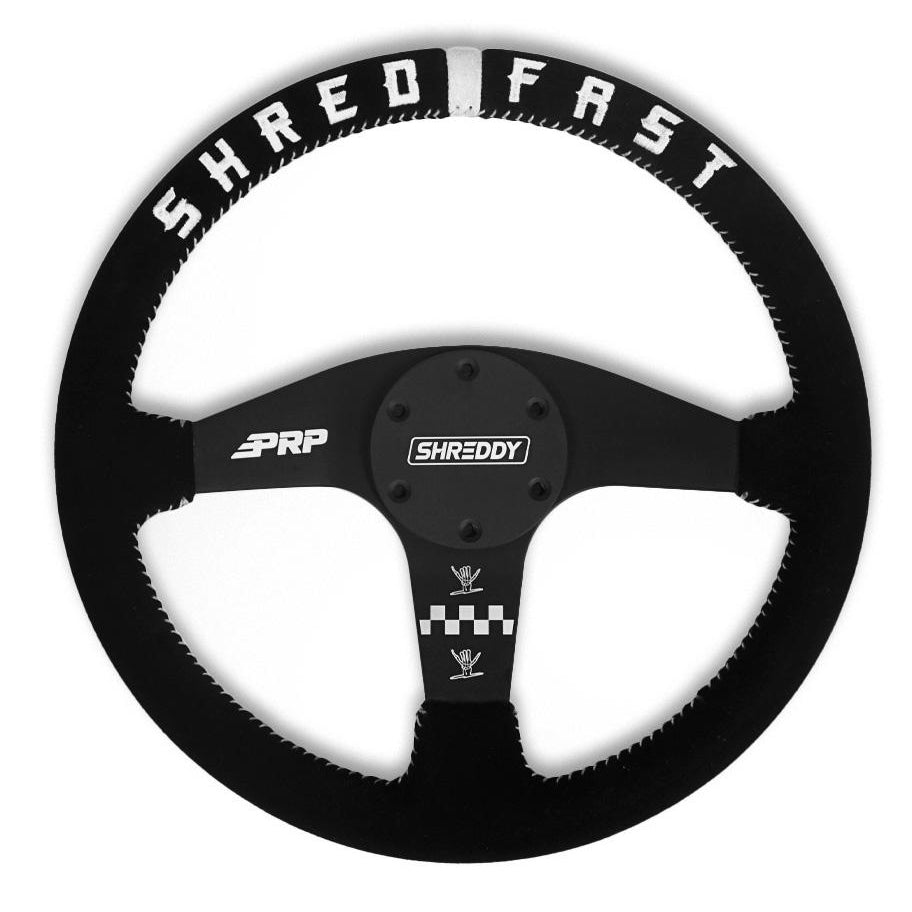 PRP X Shreddy Shred Fast Steering Wheel, Flat Front View