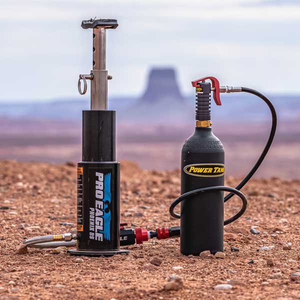 PRO EAGLE Power Shot adaptor Front View