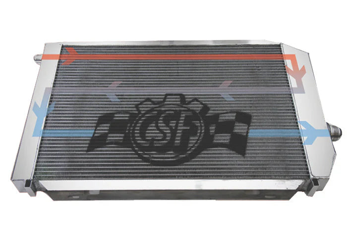 R-1 Triple-Pass "Ultimate Motorsports" Competition Radiator Front View