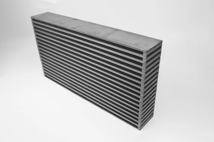 High-Performance Bar & Plate Intercooler Core 24x12x3 Front View
