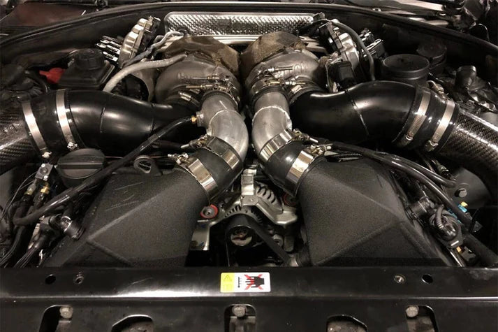 BMW F1X M5 & M6 Twin Charge-Air-Cooler Set Front View