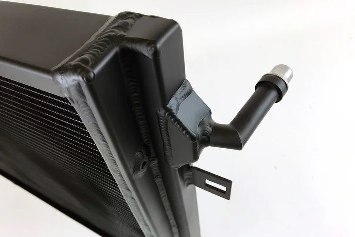 BMW F3X/F2X B58/B48 Triple-Pass Heat Exchanger w/ Rock Guard Front View
