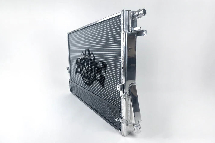 A90 Supra / BMW G-Series High-Performance Heat Exchanger w/ Rock Guard Front View