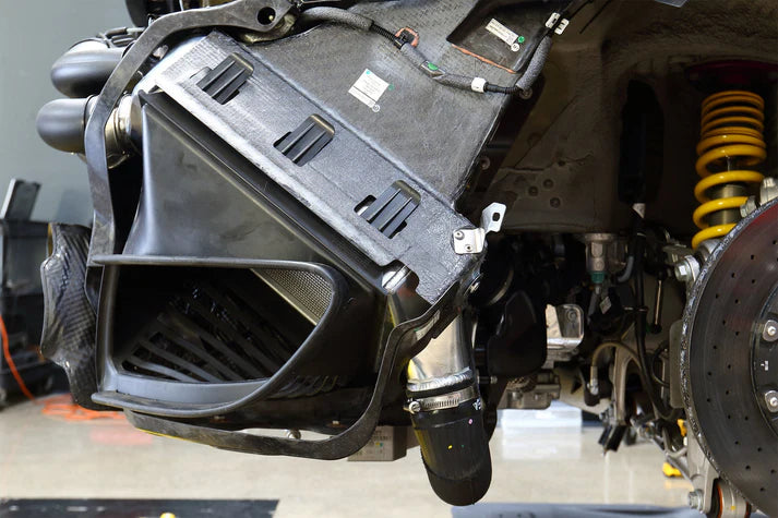 Porsche 991 GT2 RS Twin Intercooler Set Front View