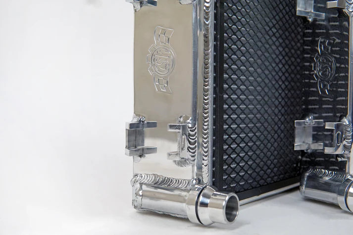 Mercedes AMG GT / GT S / W205 C63 / W166 GLE63 / X166 GLS63 Auxiliary Radiator Front View