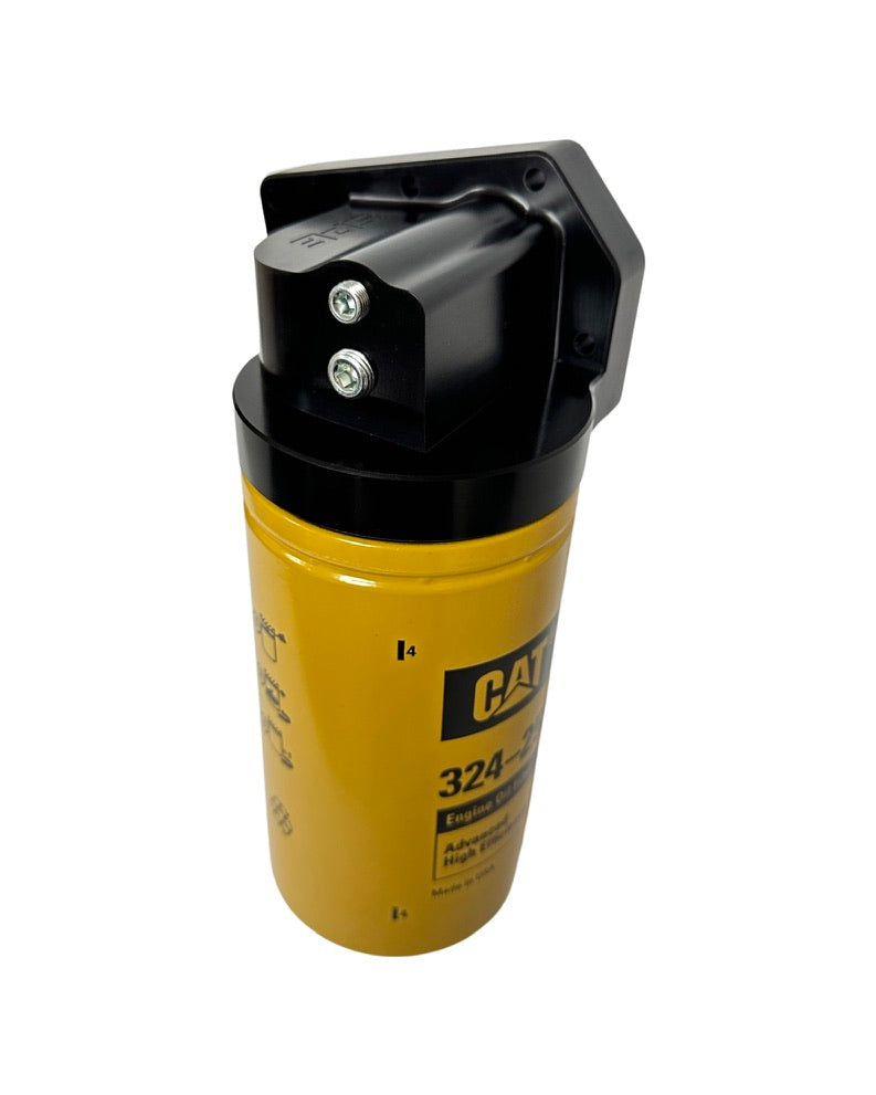 SPE Motorsport 2011-2022 6.7L Powerstroke Oil Filter Housing Front View