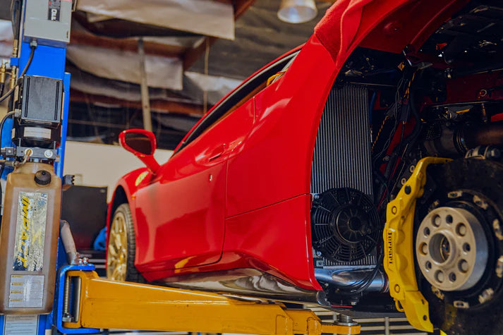 Ferrari 488 / Pista / F8 Twin Intercooler Set Front View