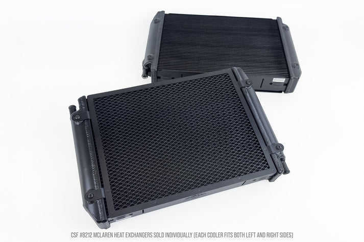 McLaren 720S / 750S / GT / GTS / 650S / 570 Turbocharger Heat Exchanger Front View