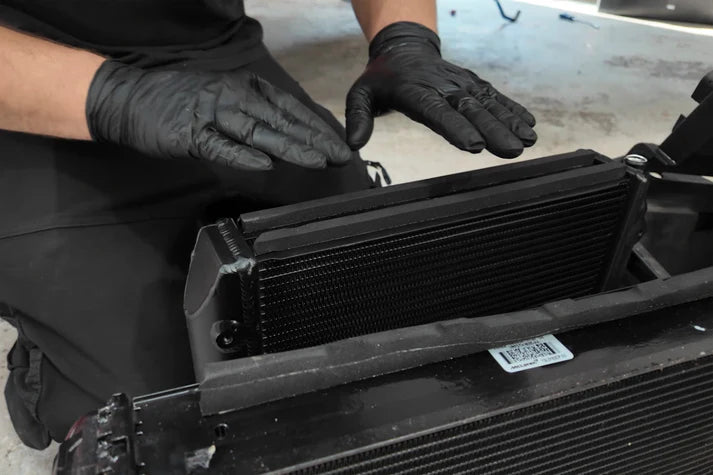 McLaren MP4-12C / 650S / 675LT Turbocharger Heat Exchanger Front View