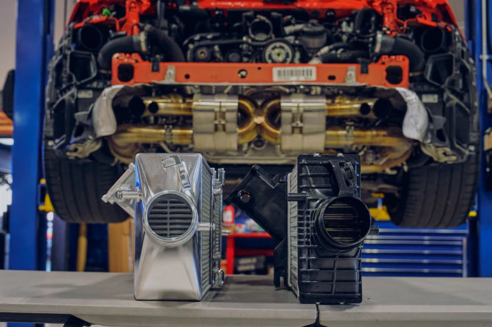 Porsche 992.1 Carrera / S / 4 / 4S / GTS (3.0T) Intercooler System Front View