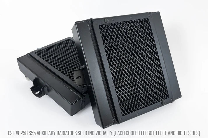 BMW F8X M3/M4/M2 Comp High-Performance Auxiliary Radiator Front View