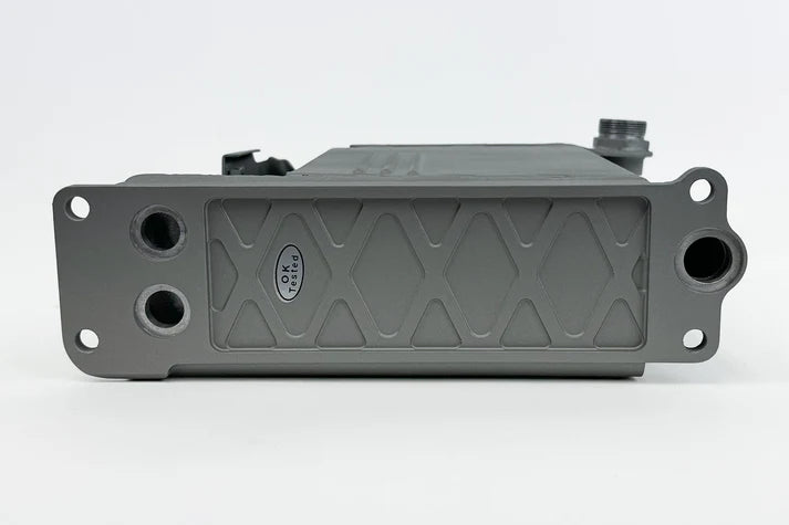 Porsche 914-6 OEM+/High-Performance Engine Oil Cooler Front View