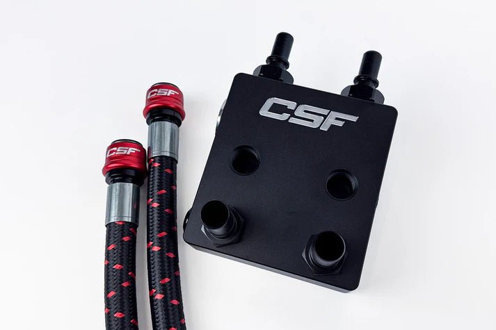Ford Bronco 2.7L External Transmission Oil Cooler Kit Front View
