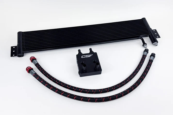 Ford Bronco 2.7L External Transmission Oil Cooler Kit Front View