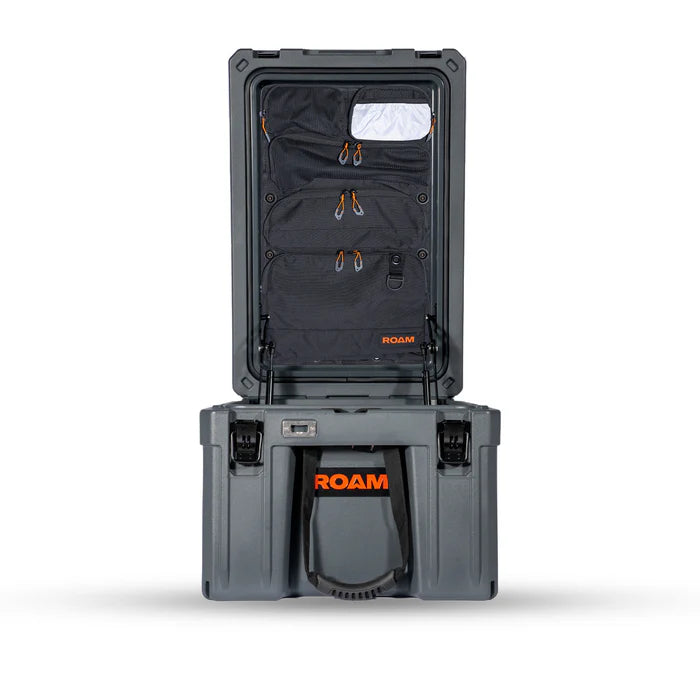 86L Lid Organizer Front View Black