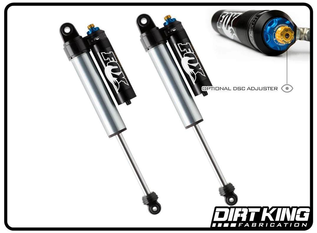 09-18 Ram 1500 Fox 2.5 Smooth Body Shocks | DSC Piggyback Reservoir Front View