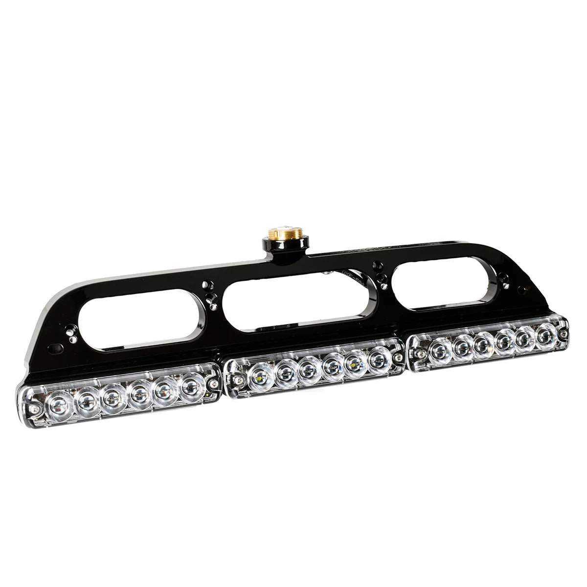 Third Brake Light Antenna Mount - 2022-2023 Ford Maverick - With Tomar LED Lights Display