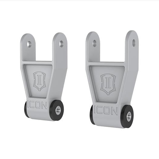 10-24 FORD F150/Raptor BILLET 1" LOWERING SHACKLE KIT Front View