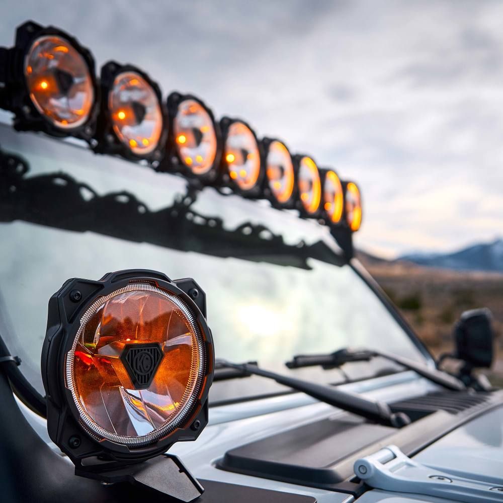 KC HiLites Gravity Titan LED Lights - 2-Light System