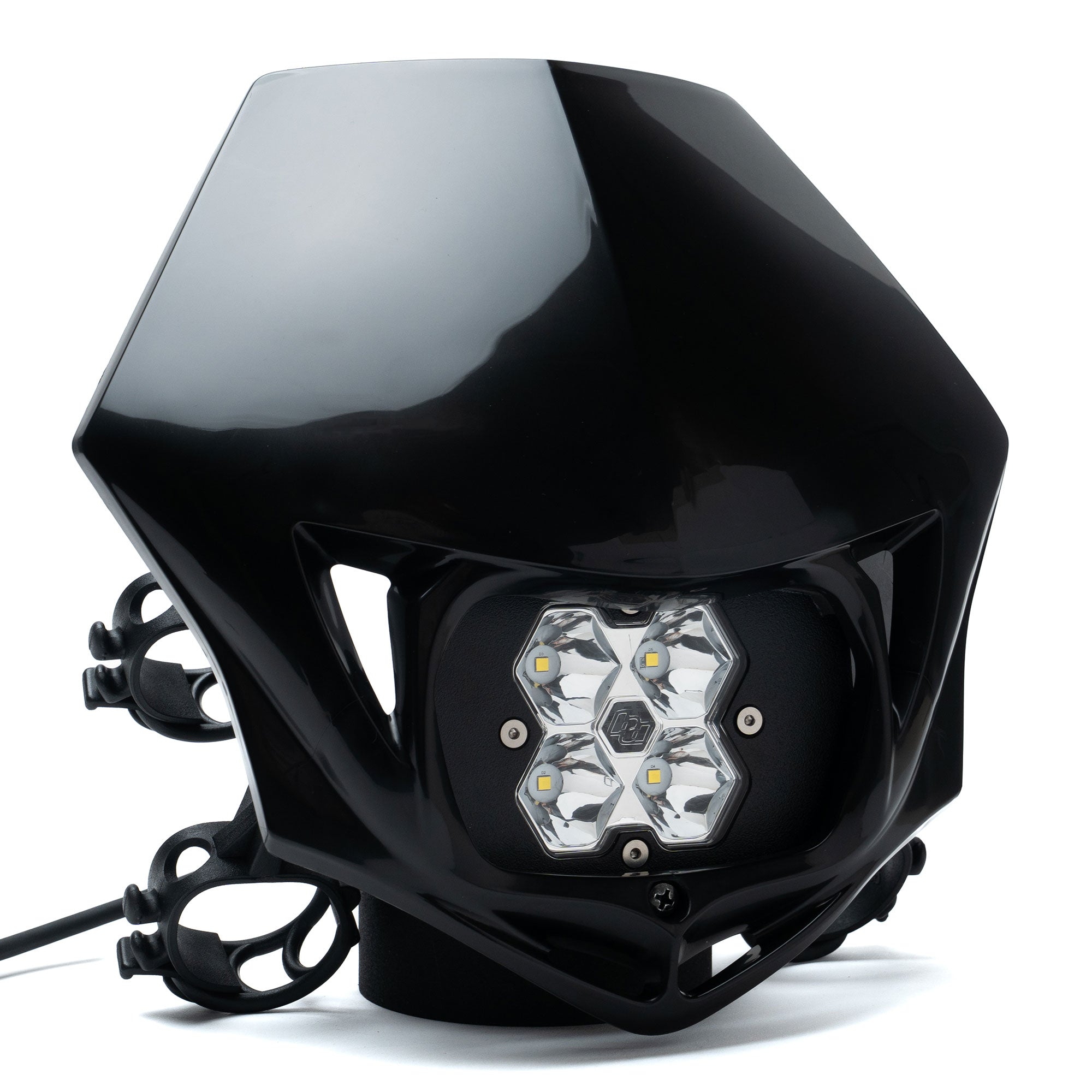 Squadron 2.0 Sport Motorcycle (A/C) LED Headlight Kit w/Shell - Universal