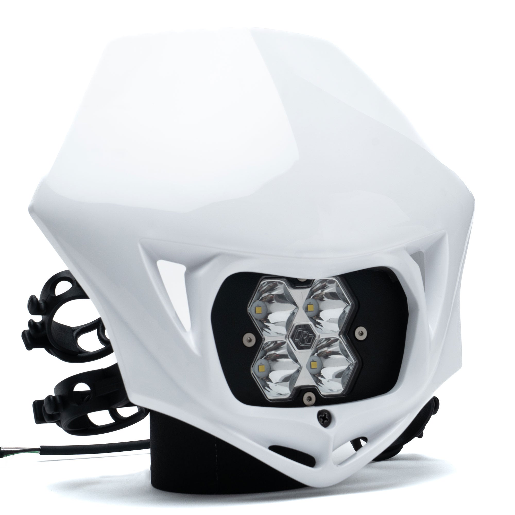 Squadron 2.0 Sport Motorcycle (A/C) LED Headlight Kit w/Shell - Universal