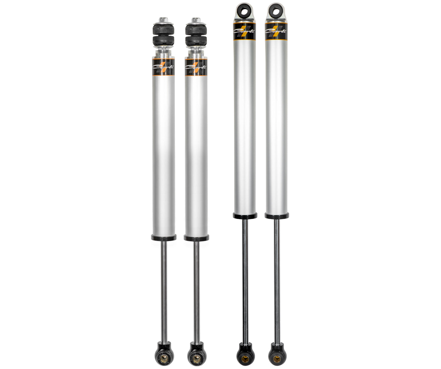 13-18 Ram 3500 2.5" Leveling System, Diesel, Carli-SPEC- NON AIR RIDE Shock Display