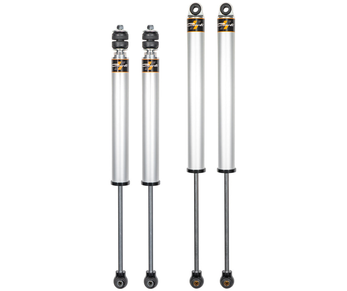 '11-16 Ford F250/350 6.2L Gas 2.0 Commuter System - 2.5" Lift Display of Shocks