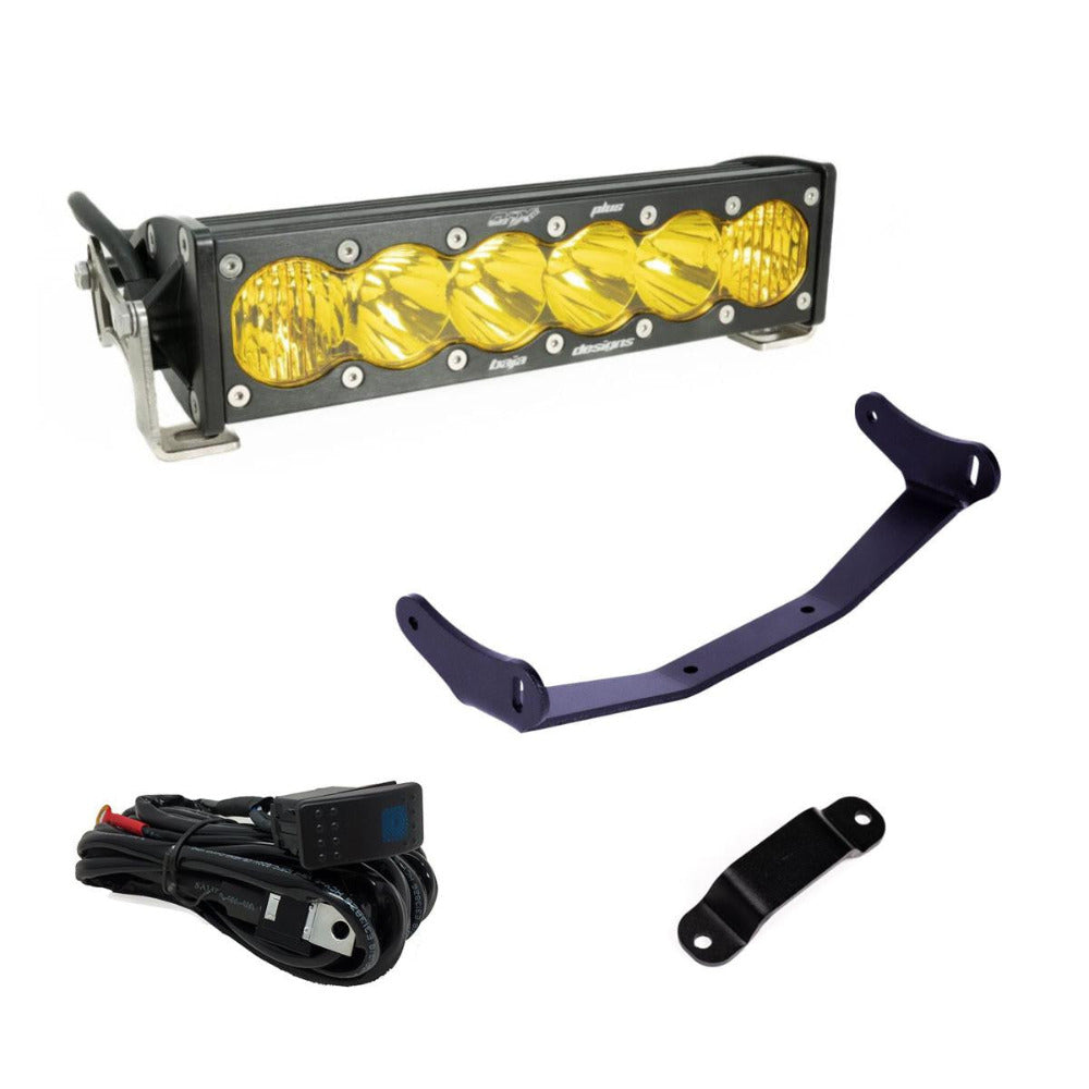 Can-Am Maverick R 10" OnX6+ Shock Tower Kit Display of included Parts