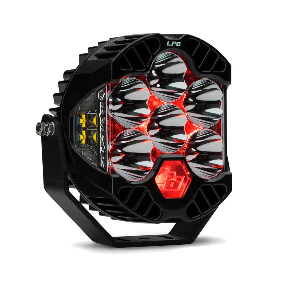 LP6 Pro, LED, Driving/Combo, Red Backlight Baja Designs Display
