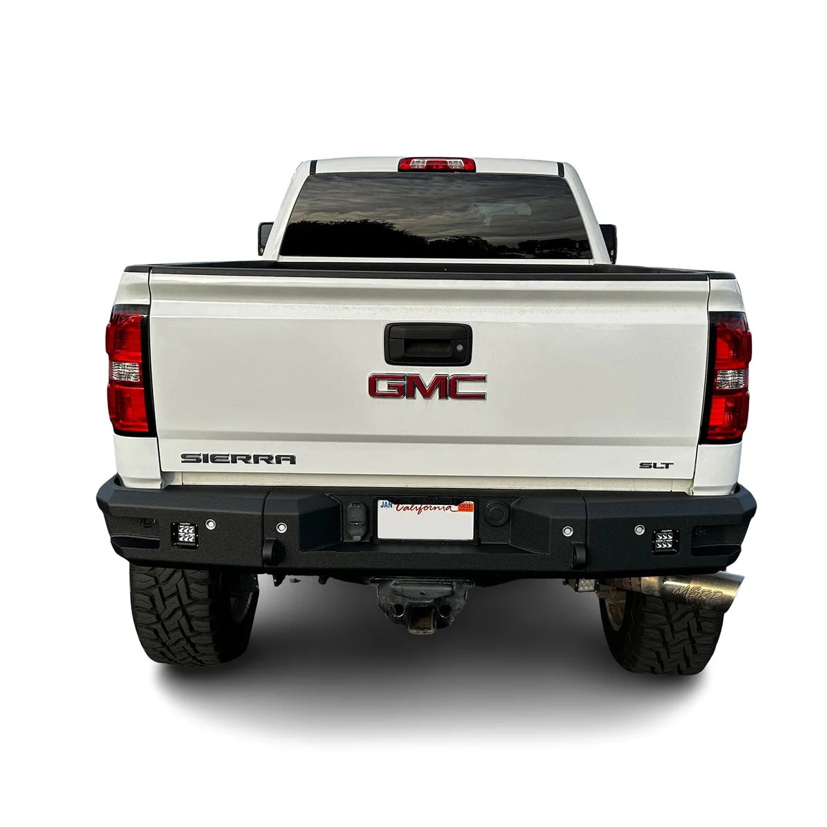2015-2019 GMC/CHEVY 2500/3500 ATTITUDE REAR BUMPER Front View