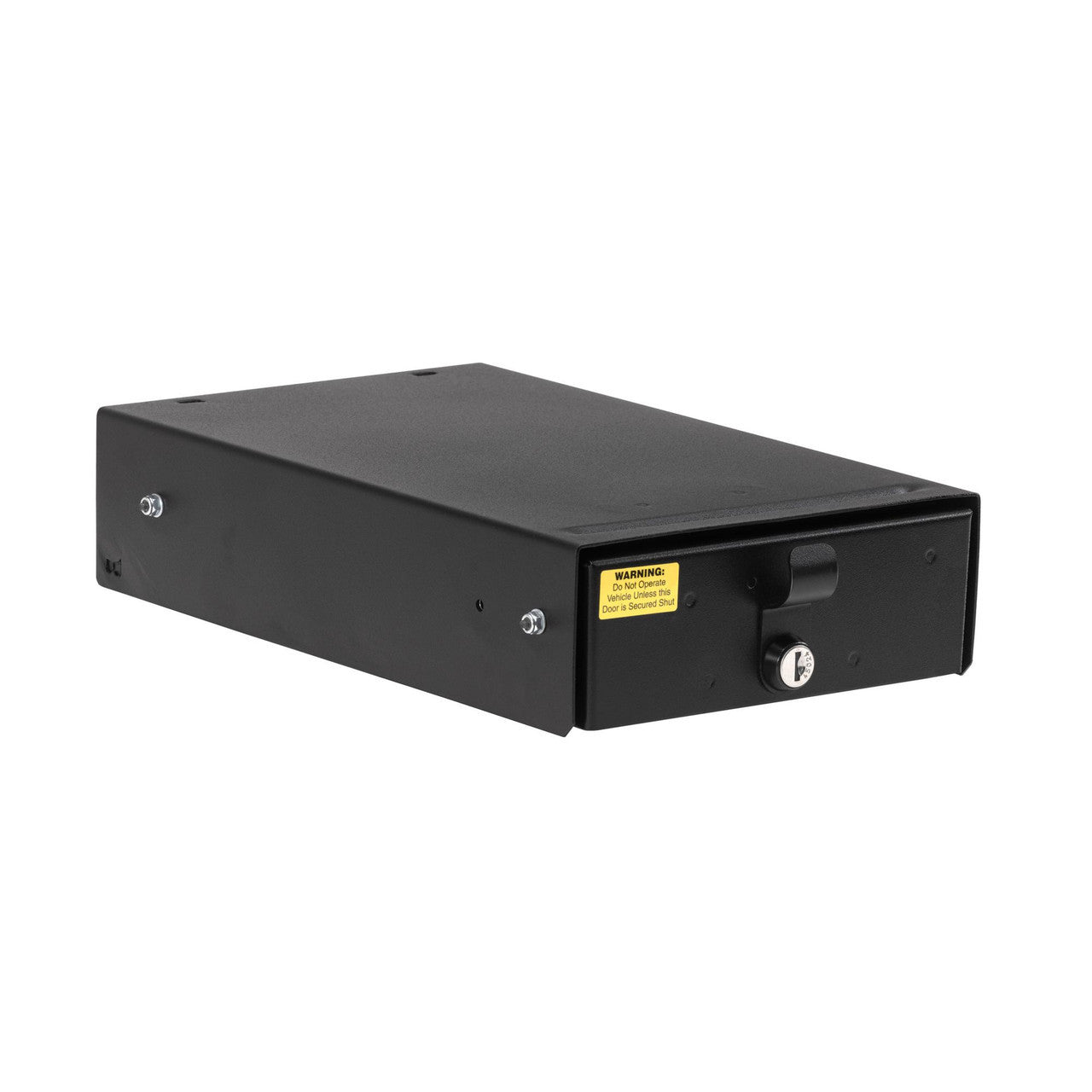 SecureStash Underseat Drawer for Nissan Frontier (2022-2025) | Driver's Side | Standard Key Front View