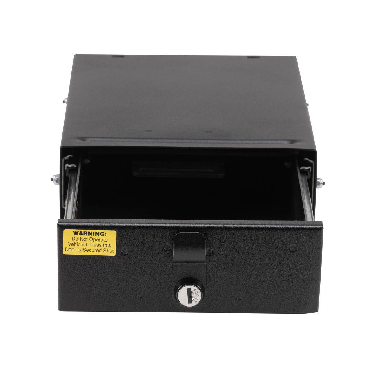 SecureStash Underseat Drawer for Nissan Frontier (2022-2025) | Driver's Side | Standard Key Front View