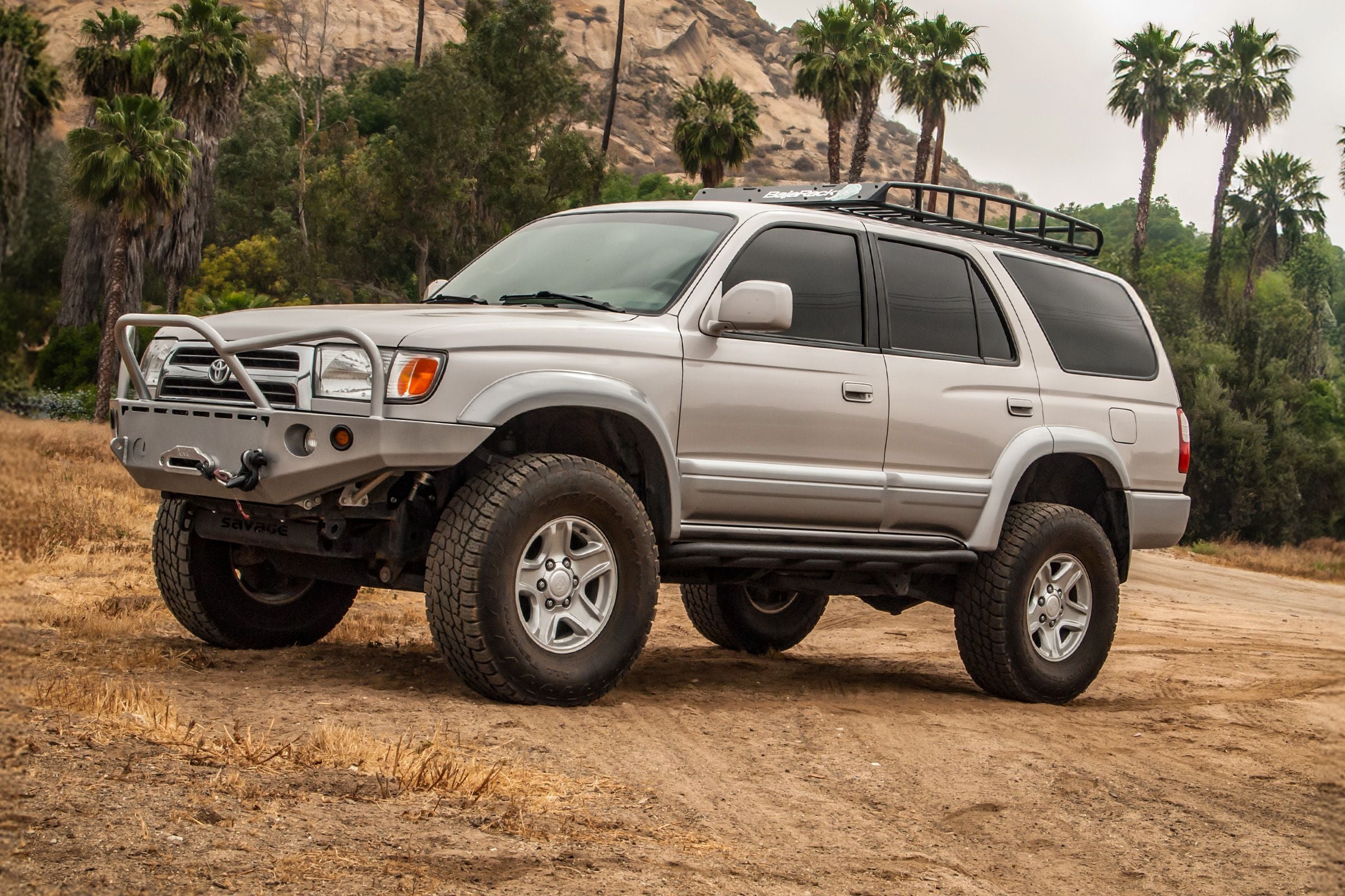 96-02 4RUNNER 0-3" STAGE 2 SUSPENSION SYSTEM W BILLET UCA Front View