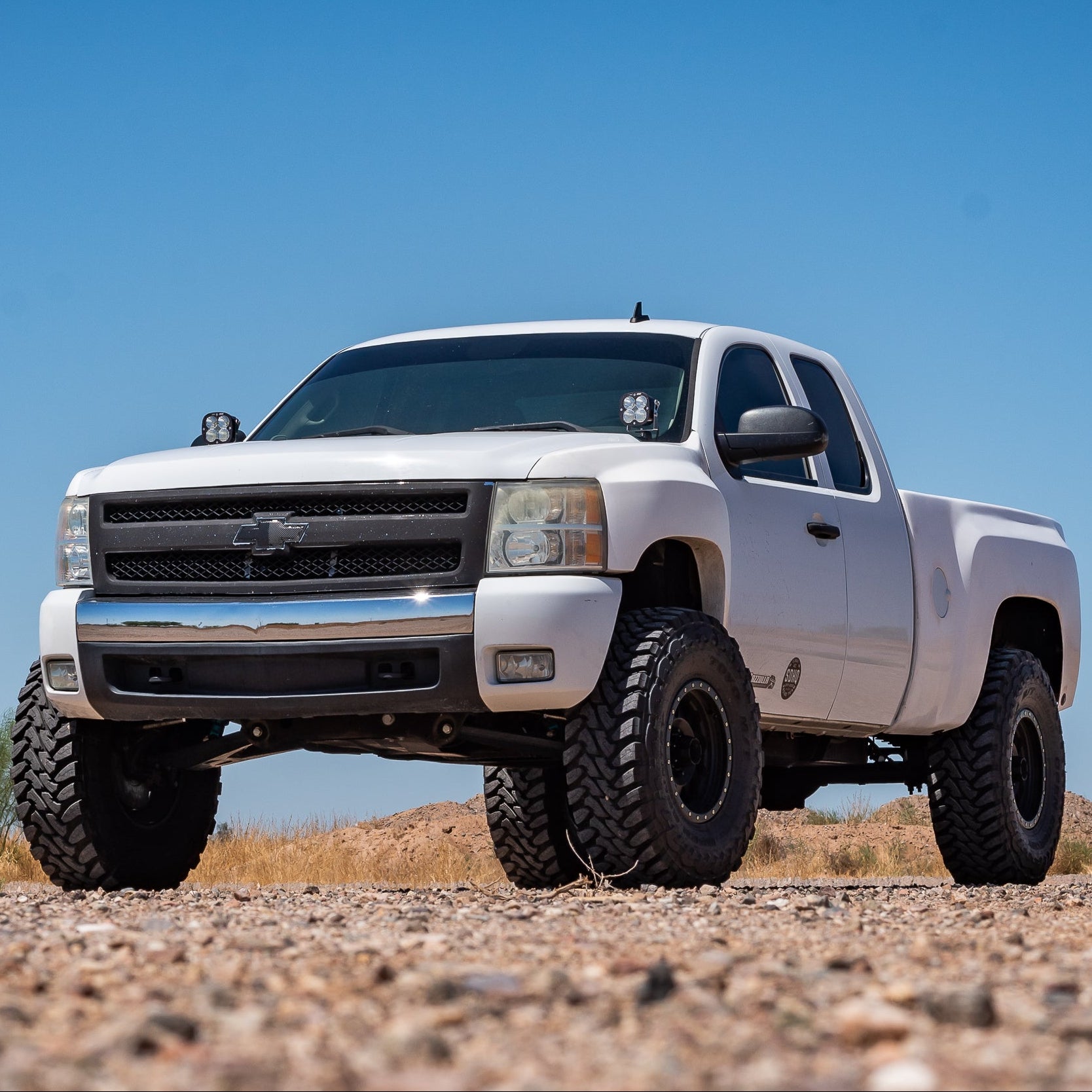 2007.5-2013 Chevrolet/GMC 1500 SDHQ Built A-Pillar Light Mounts