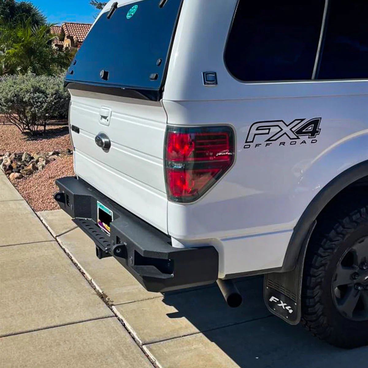 2009-2014 FORD F150 & RAPTOR OCTANE REAR BUMPER Front View