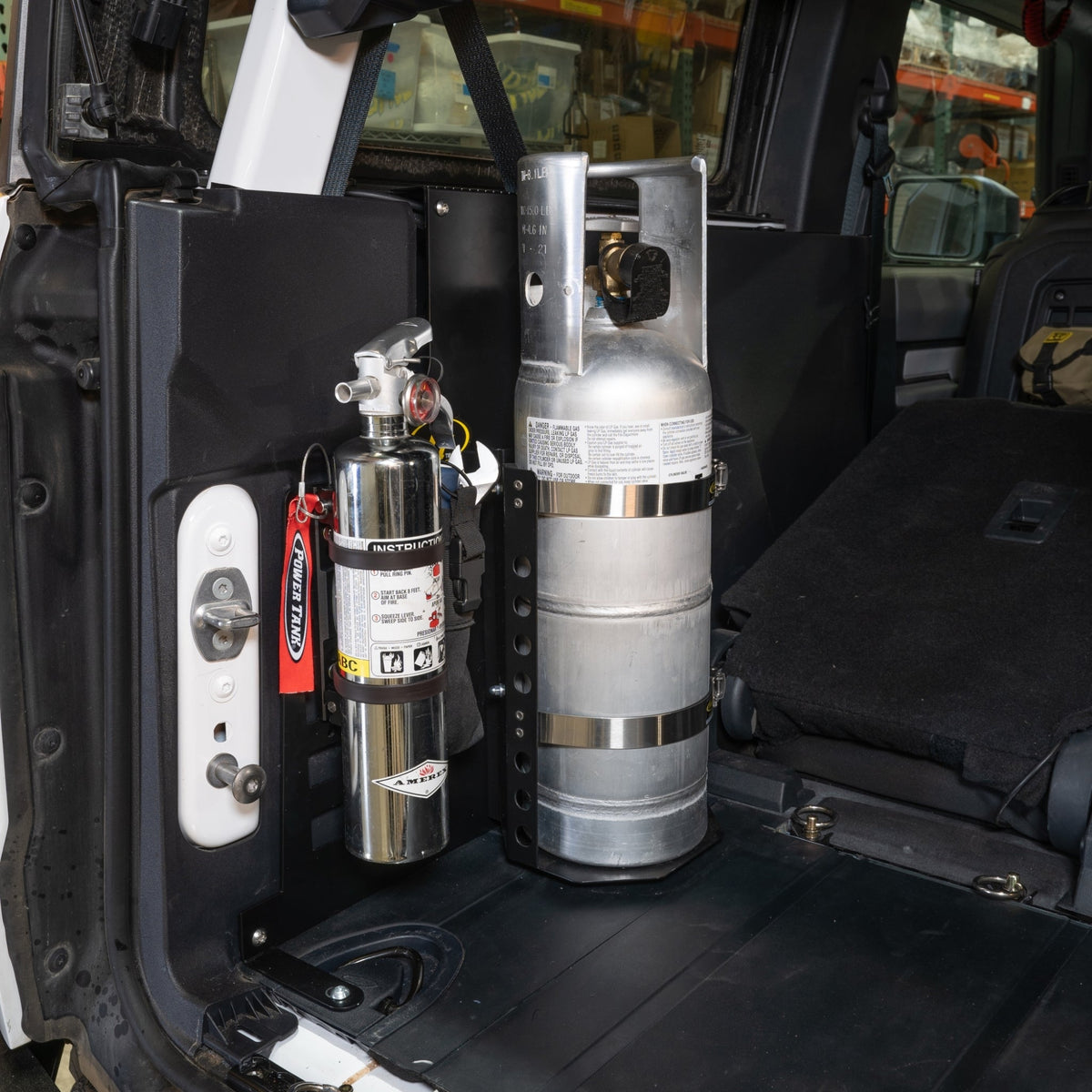 2 Door Bronco Plate - Power Tank or Propane Tank mount (6th Gen 2021+)
