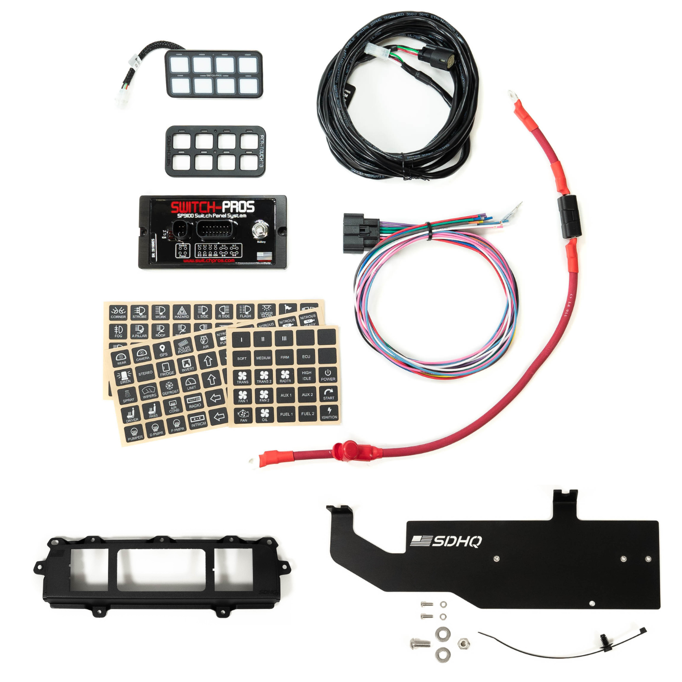 2015-2019 Chevrolet/GMC 2500HD/3500HD SDHQ Built Complete Switch Pros SP9100 Kit