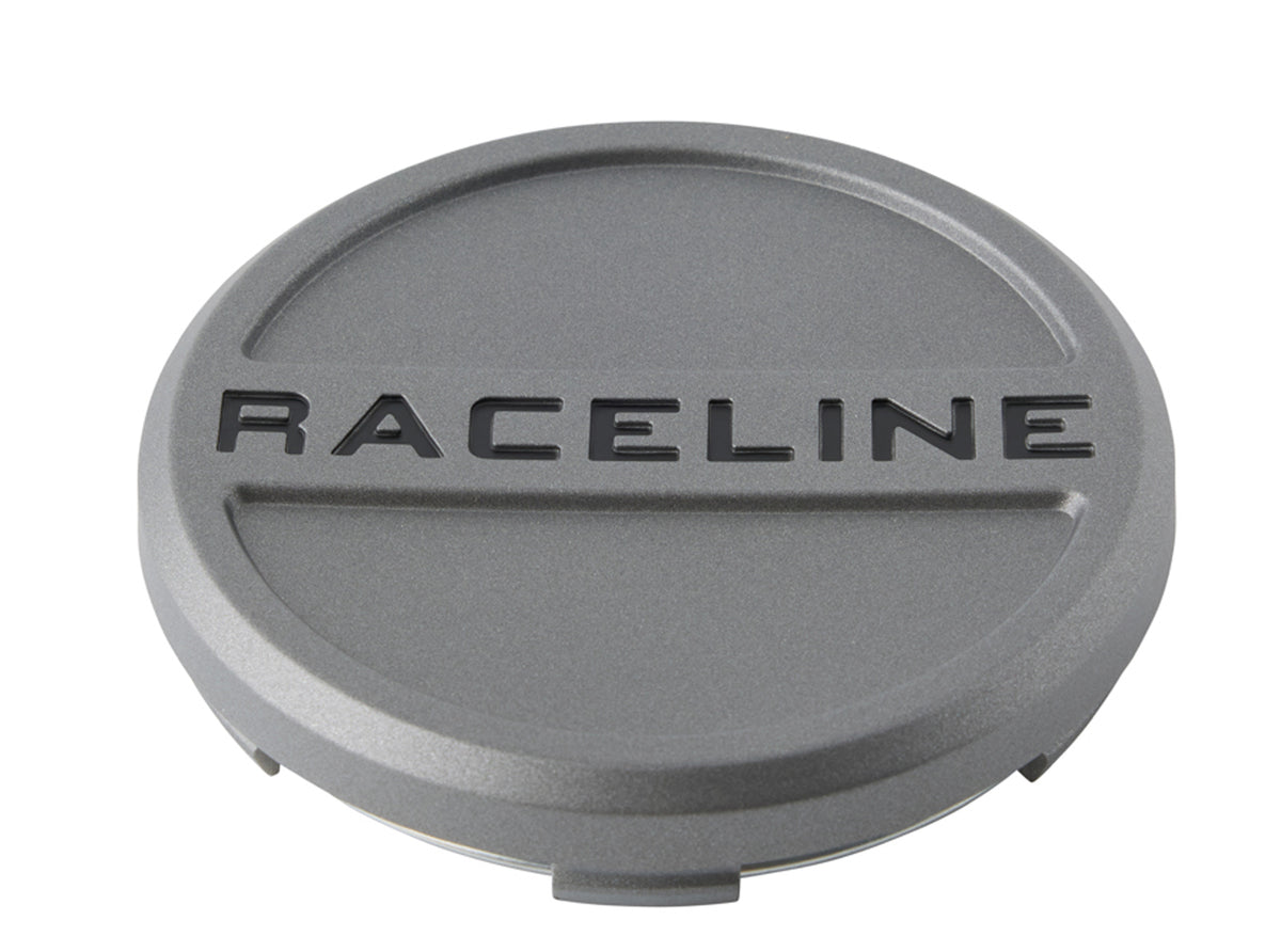 RACELINE 951 TITANIUM/BLACK CAP 5X108 Front View