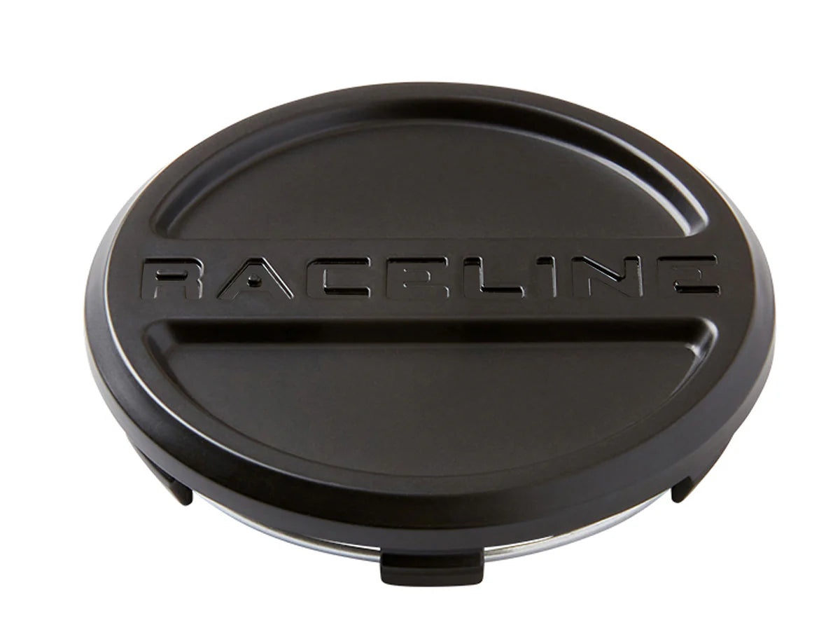 RACELINE 951 TITANIUM/BLACK CAP 5X108 Front View