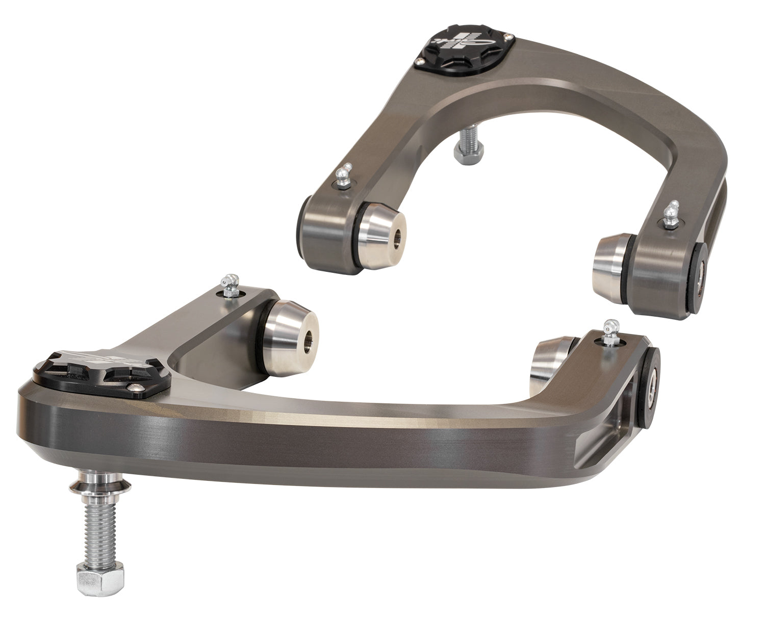 21-23 Bronco Front Upper Control Arms Display of Included Parts