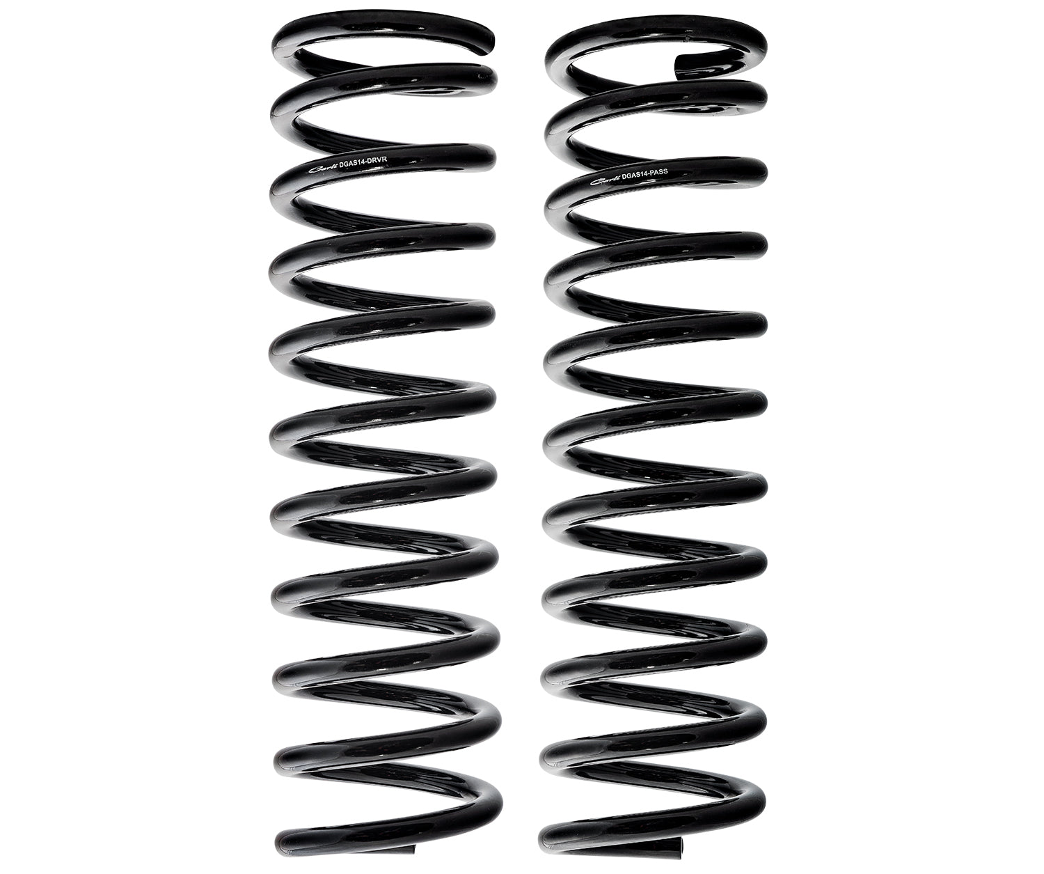 '14-18 Ram 2500 Power Wagon 2" Commuter System Display of Included Coil Springs